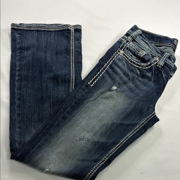 Silver Jeans Women's Indigo Boot Cut Denim - Picture 2 of 7